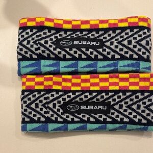 Patterned Headbands - Multicolor Subaru
